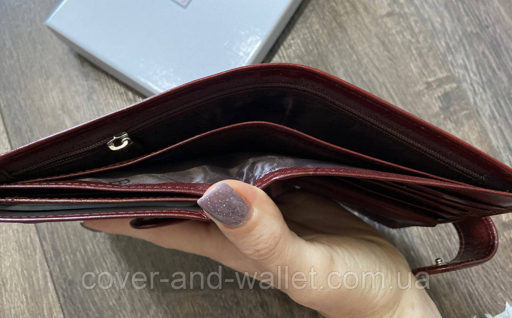 Якісний чоловічий гаманець з гладкої шкіри коричневого кольору Boston B5-020 Київ - фото 10