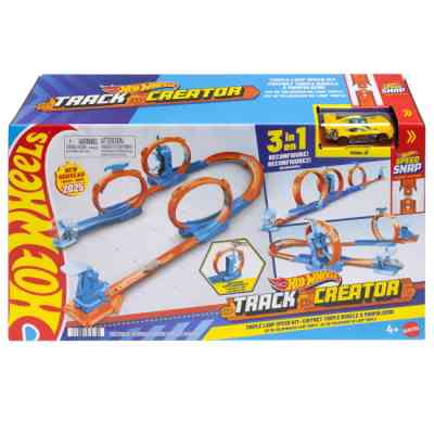 Автотрек Hot Wheels Track creator Тройная петля (JDW39) Винница