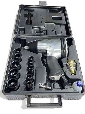 Гайковерт пневматический в чемодане + набор 14 ед Мукачево