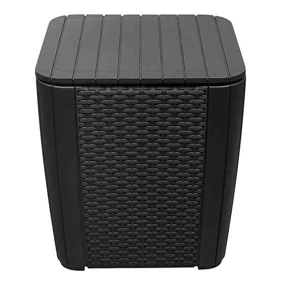 Стіл-скриня пластикова Keter Luzon Flat, графіт Київ