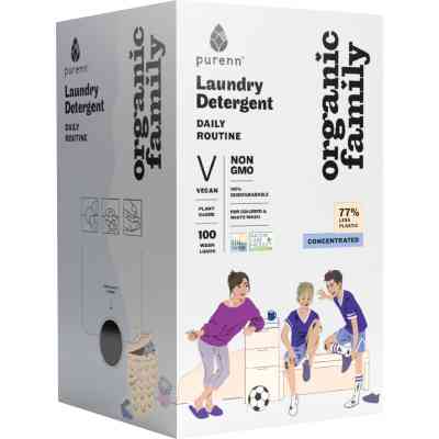 Гель для прання Purenn Organic Family Daily Routine для кольорових та білих речей з Малиною 3 л (4751024880869) Вінниця