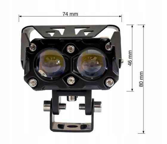Комплект універсальних світлодіодних протитуманних фар Sanvi S002 Харків