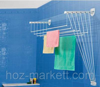 Сушарка на балкон стельово-настінна Floris 1 м Харків - фото 4