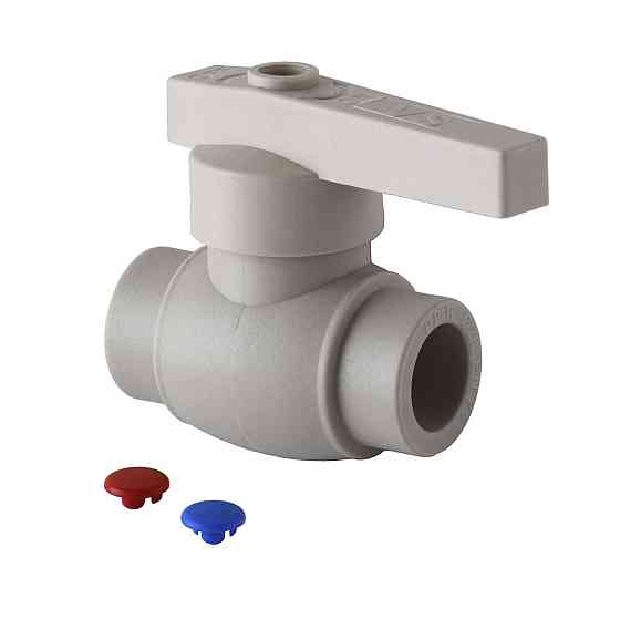 Кран кульовий(латунна куля) Vsplast PPR ф63 1021 (000016689) Київ