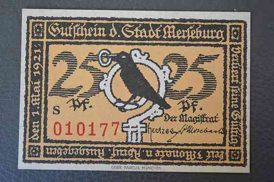 Німеччина. Нотгельд. 25 Pf ( 10 ) Полтава