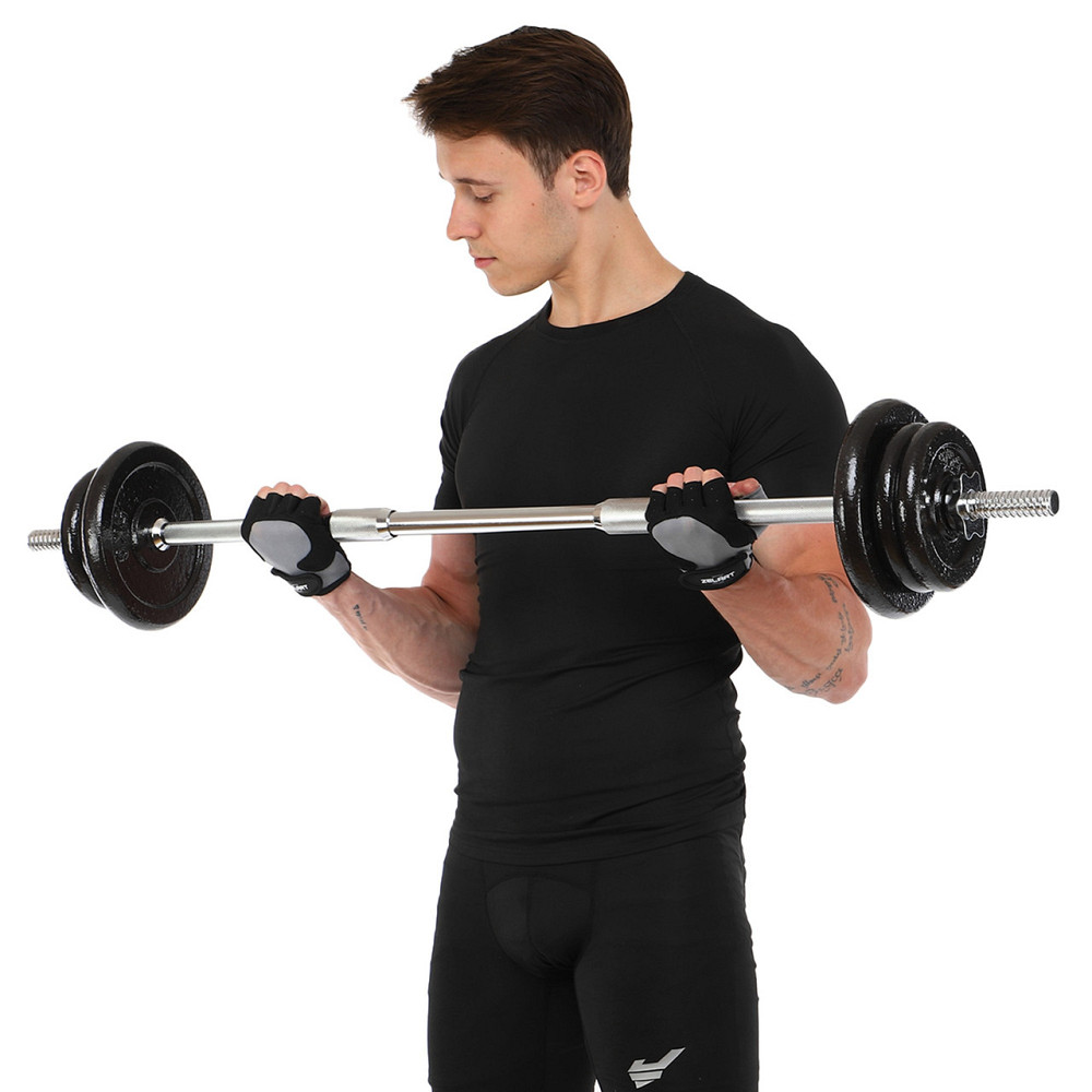 Штанга у пластиковому кейсі 25 кг Zelart 9637 Київ - фото 9