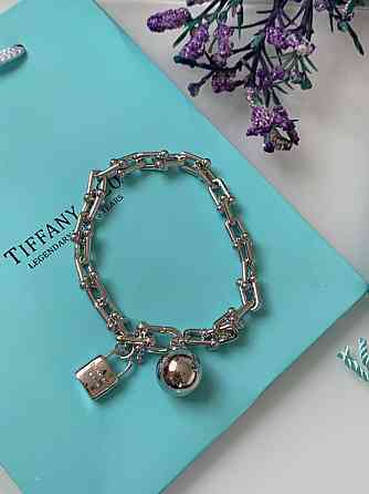 Стильный браслет цепь Тиффани Tiffany под серебро. Есть упаковка Тиффани, идеально на подарок! Одесса