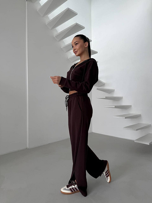 Женский повседневный костюм двойка турецкая петля Одесса - изображение 4