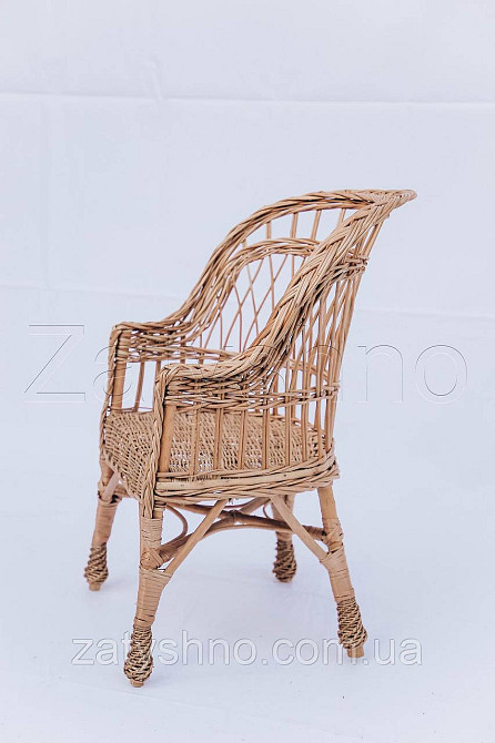 Кресло плетеное для отдыха | кресло плетеное для дачи | кресло плетеное кресло Киев - изображение 3