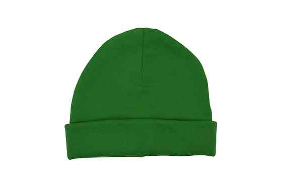 Женская зимняя шапка на флисе Зеленый Киев