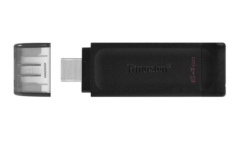 Флеш-накопичувач Kingston USB 3.2 DT 70 64GB Type-C Київ - фото 3