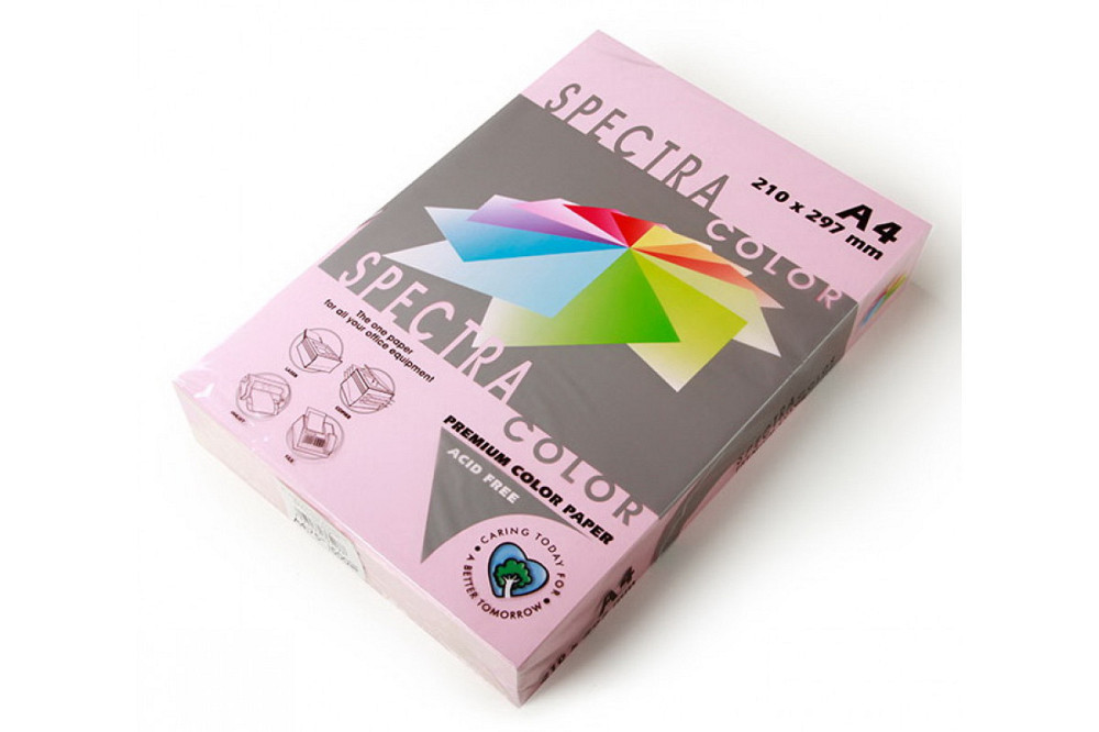Папір ксероксний кольоровий "Spectra" A4 80г/м 500арк "Pink" 170 рожевий 16.4403, шт Київ - фото 1