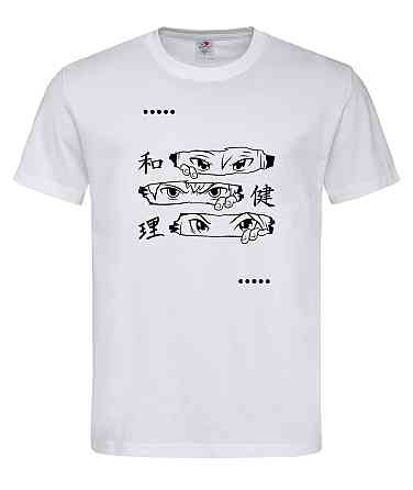 Футболка "Анімешний погляд" – стильний японський дизайн для фанатів аніме Городище