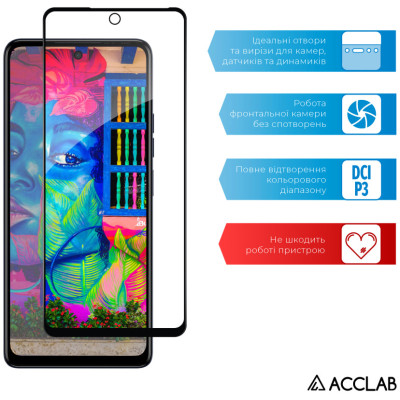 Стекло защитное ACCLAB Full Glue Tecno Spark 10 Pro (1283126580567) Винница - изображение 5