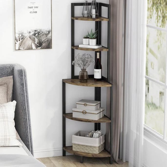 Стелаж кутовий "Рефлекс" венге-сепія Миколаїв - фото 1