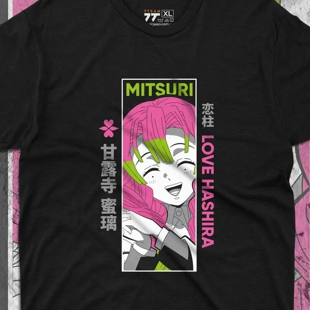 Футболка для подростка мальчика с принтом Клинок, рассекающий демонов Міцурі 2 Размер 160 Anime10388 Днепр - изображение 4