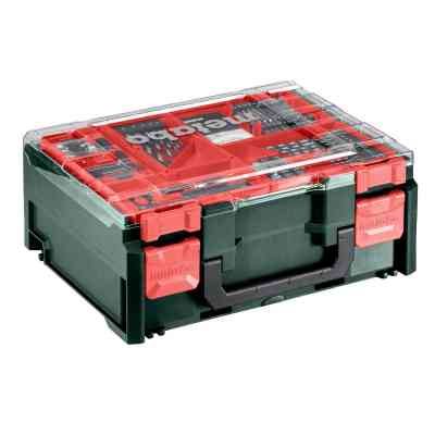 Шуруповерт Metabo BS 18 Set, 18V. 2х2Ah, 24·48Нм, 0-450·0-1600об/мин, 1.3кг (602207710) Винница