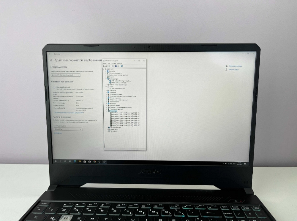 Asus Tuf Gaming 144Hz Ryzen 5 3550H GTX 1650 16Gb SSD 512Gb. Київ - фото 8