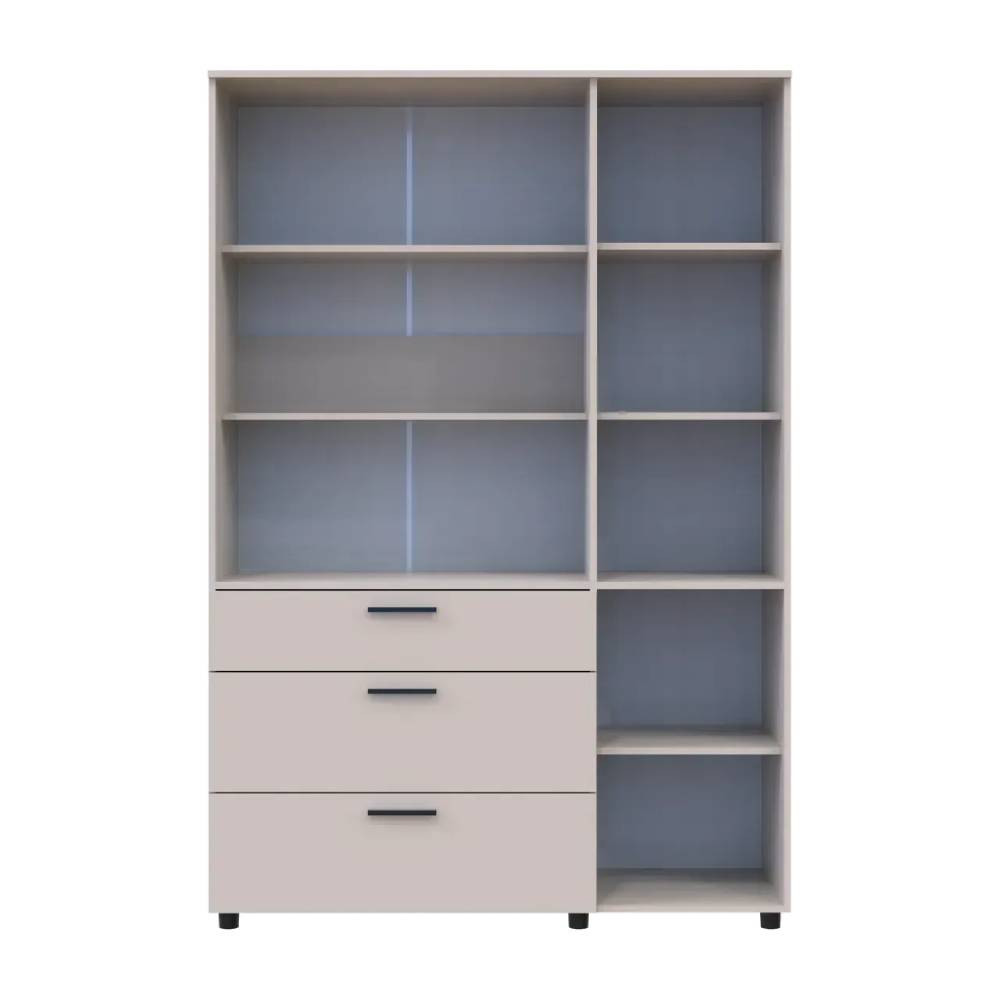 Шафа для одягу Doros Торн Кашемір 3 ДСП/3Ш (полиці) 135х51.6х200 (DRS-012060) Львів - фото 7