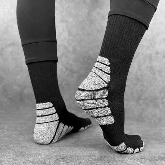 Чорні шкарпетки для чоловіків спортивні Pobedov Blank Київ