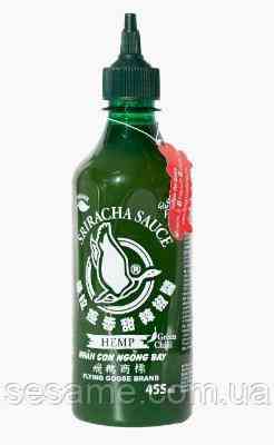 Соус Шрирача с зеленым чили и коноплей Flying Goose Brand 455 мл (Таиланд) Харьков