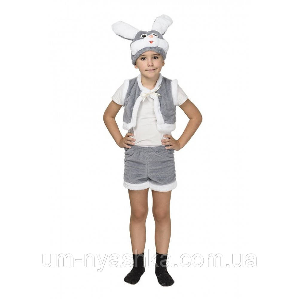 Костюм білий Зайчик Кролик костюм зайчика сірого Заєць сірий Кривий Ріг - фото 2