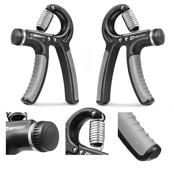 Эспандер регулируемый Hop-Sport 10-40кг HS-P040HG черно-серый Киев