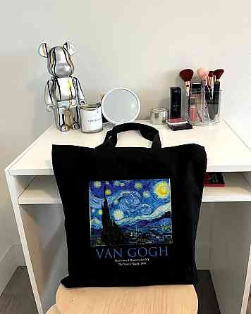 Екошопер BookOpt ВК4062 VAN GOGH «Зоряна ніч» Чорний Київ