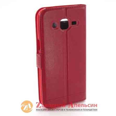 Чехол книга Samsung J2 J200 Smart Case red Одесса