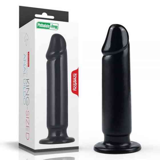 Анальна пробка з надійним присоском 9.25" King-Sized Anal Sex Aura Київ