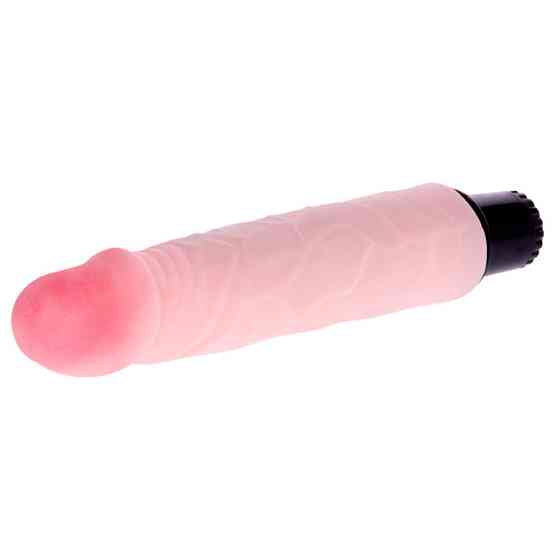 Вібратор реалістичний Baile The Realistic Cock, бежевий, 21.5 х 4 см Sex Aura Київ