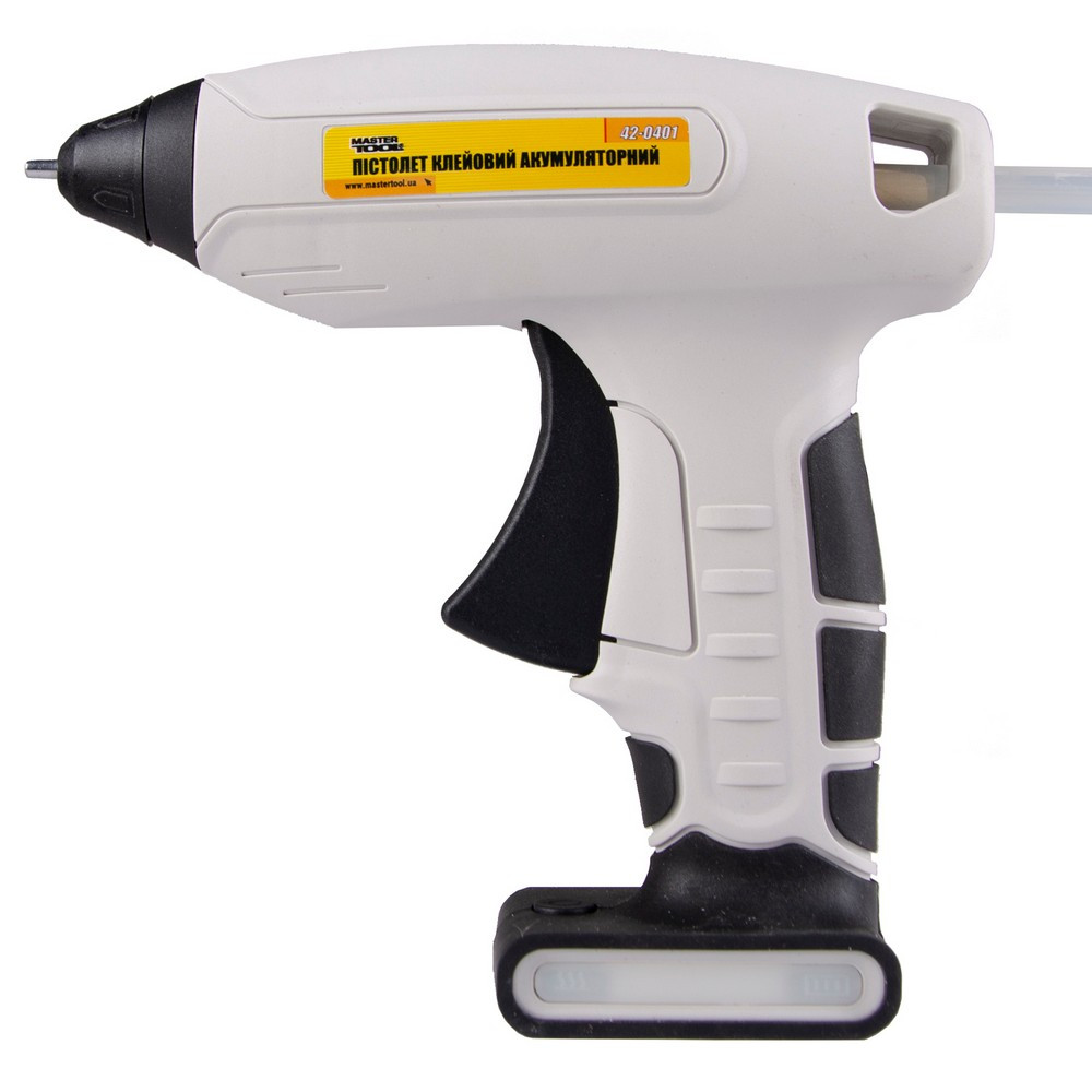 MASTERTOOL Пістолет клейовий акумуляторний MASTERTOOL Ø 7.2 мм DC 3.7V 1300 mAh "Крапля-Стоп" 4 Коломия - фото 2