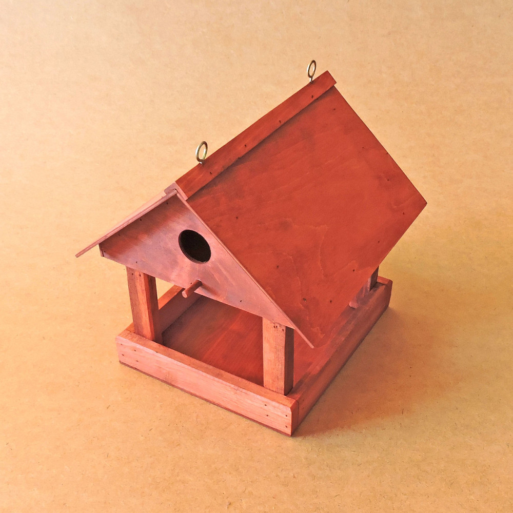 Годівниця з шпаківнею "Горихвостка" корал Миколаїв - фото 2