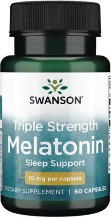 Мелатонін Swanson Melatonin 10 mg 60 капс Київ