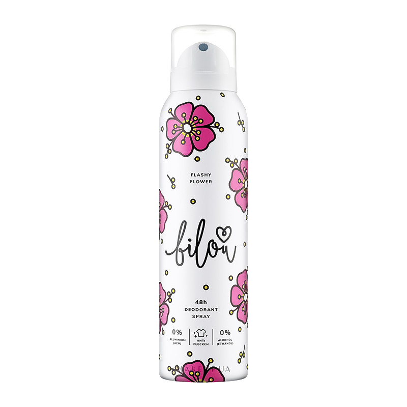 Дезодорант-спрей Bilou Deodorant Spray Flashy Flower Bilou 150 мл Київ - фото 1