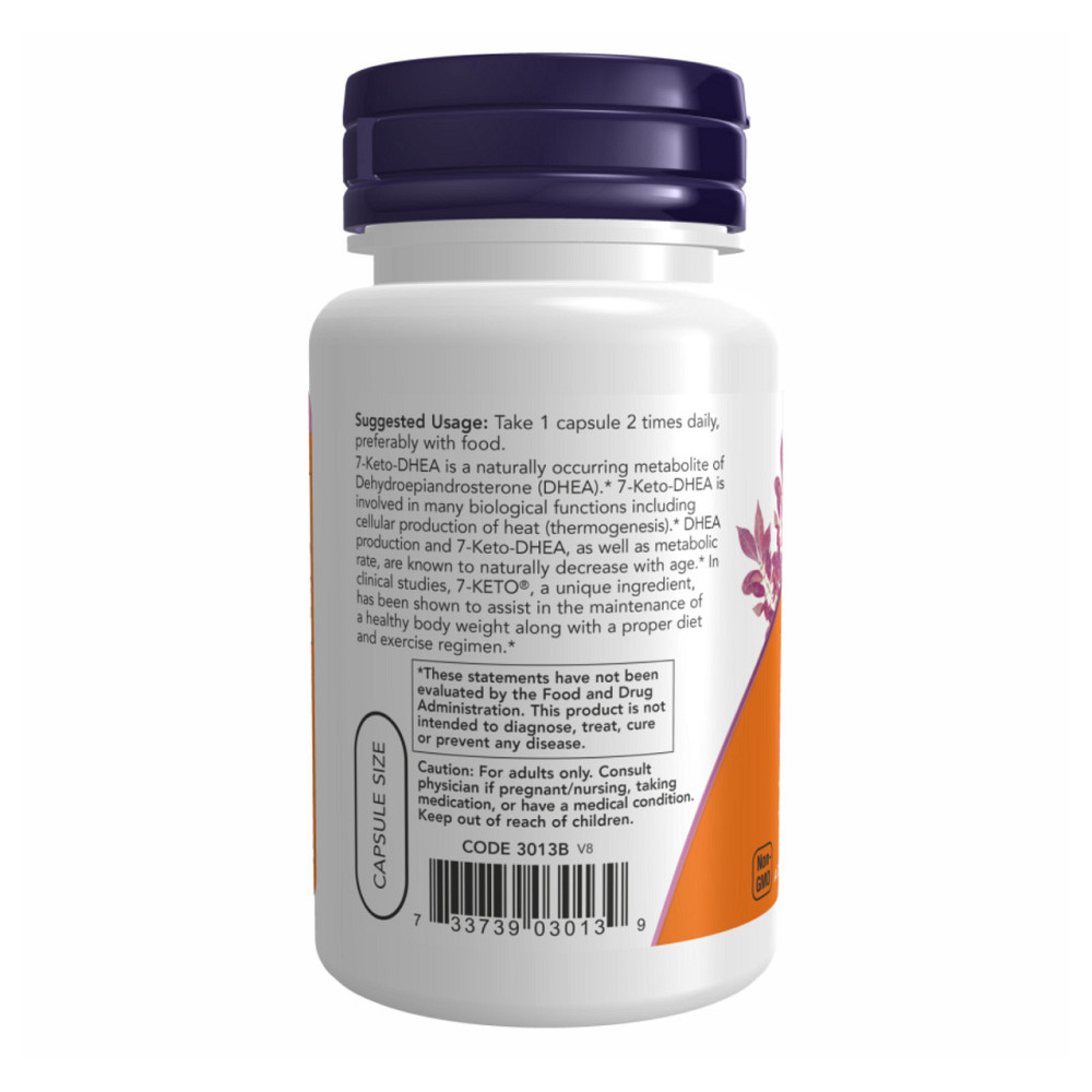 7-кето Now Foods 7-KETO 100mg 120 капс Киев - изображение 3