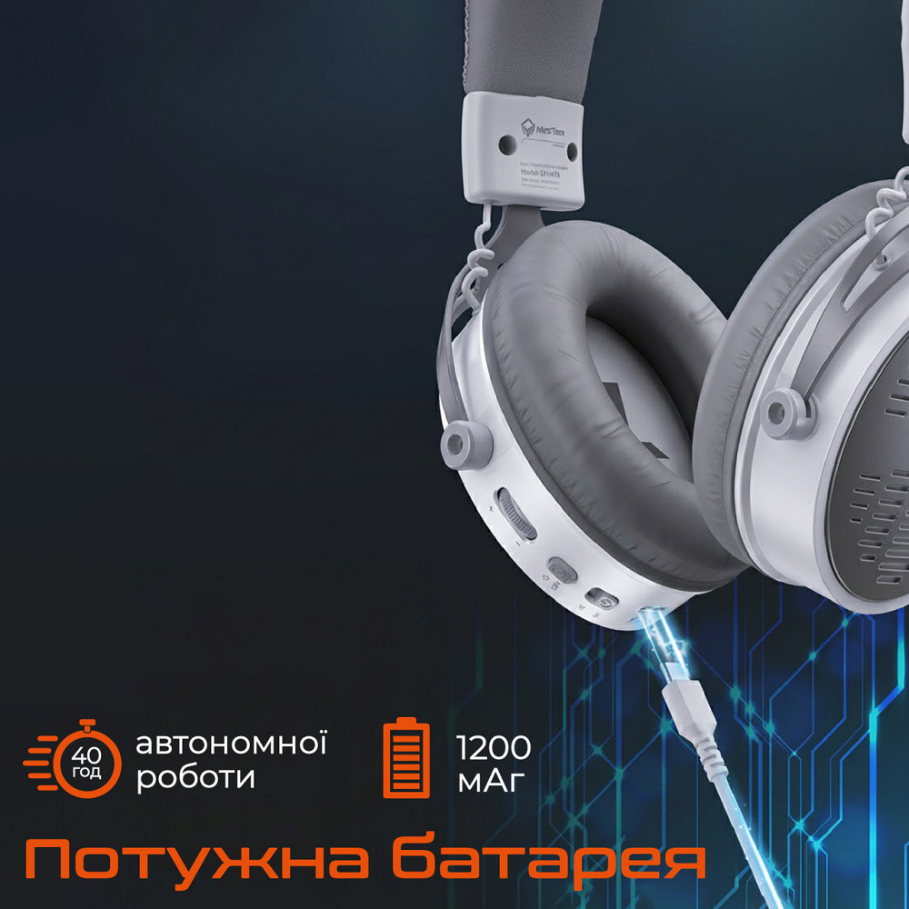 Bluetooth-гарнітура Meetion MT-BTH013-B ( 12105 ) Харків - фото 5