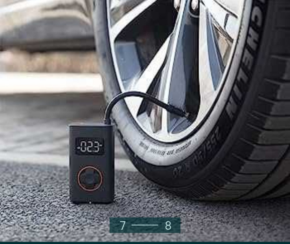 Портативний насос-компресор Xiaomi Mijia Qicycle N2 2023 Air Pump. Київ - фото 7