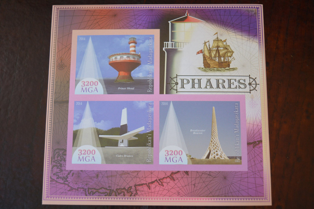 Мадагаскар. Транспорт. Личности. Блок. (А-35) Полтава - изображение 1