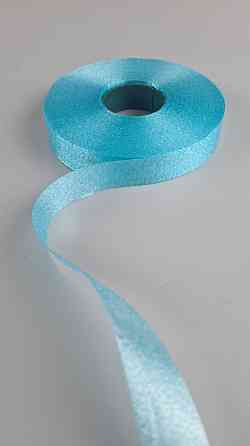 Стрічка поліпропіленова для повітряних куль і подарунків 2 см х 100 ярдів бірюзова (1 пачка) Харків