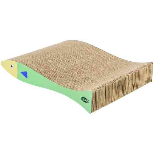 Рыба картонная с кошачьей мятой 2 шт 40х30х11 см мятно-кремовый Киев