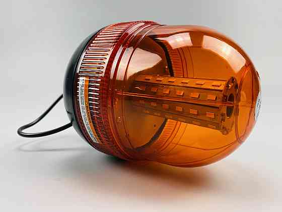 Маячок LED проблисковий 12В/24В 60 LED діодів кріплення на болт-різьблення, багатофункціональна лампа аварійна Мукачево