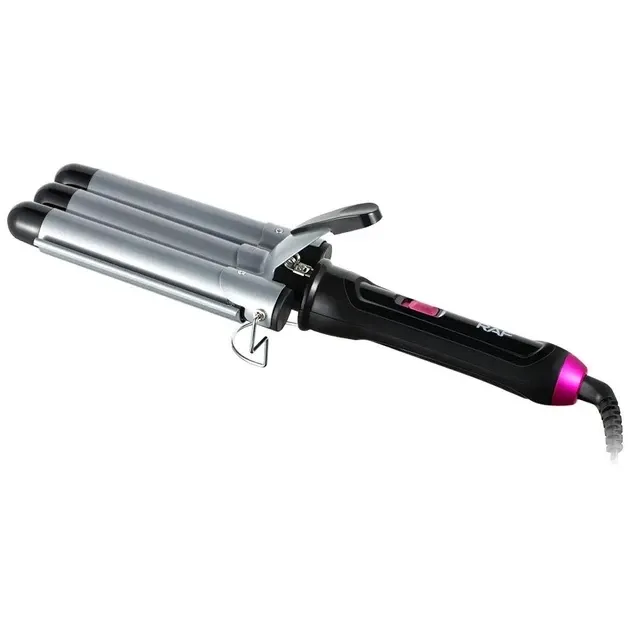 Плойка-волна 97 Вт, нагрев до 200°C, вращающийся шнур, индикатор работы, подставка, быстрый стайлинг волос Одесса - изображение 1