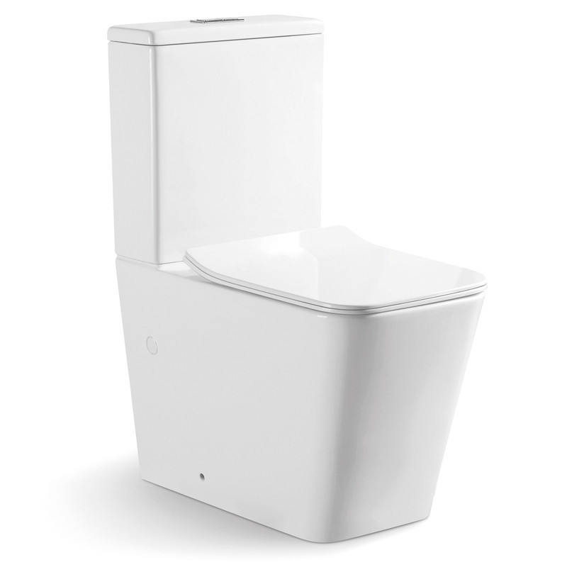 Унітаз-компакт Mixxus QUADRO-0403-R 640x360x835mm, система змиву RIMLESS   ( MI6710 ) 33137 Харьков - изображение 2