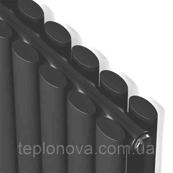 Дизайнерский радиатор 1800/354 (мм) чёрный мат IDEALE ADELE (универсальное подключение) 12 6/1800/354 Черновцы