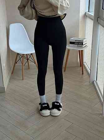 Жіночі теплі повсякденні еластичні лосіни на хутрі Одеса