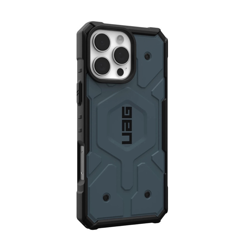 Чехол UAG Pathfinder Mag для iPhone 16, синий Киев - изображение 5