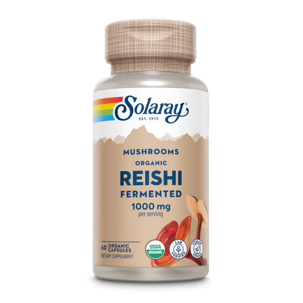 Екстракт гриба Рейші Org Grown Fermented Reishi 1000mg 60 caps Київ - фото 1