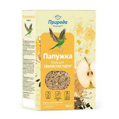 Корм для птиц Природа Энергия для волнистых попугаев 500 г (4823082410835) Винница