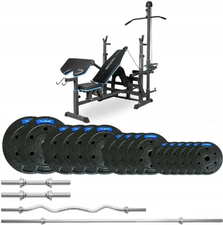 Тренажер Thunder SET-VIGOR-C-LBG-01 Zestaw Kulturystyczny 57,5KG Київ